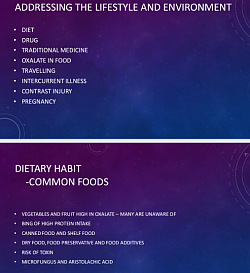 Addressing the Lifestyles, Environment, and dietary habits.   - Commonly consumed foods.